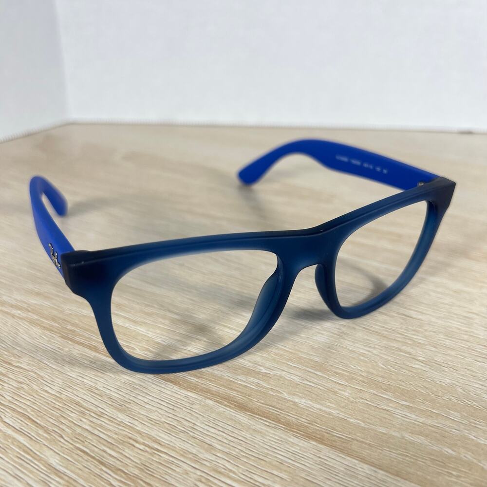 Ray-Ban JR RJ9069S 7060/80 Sunglasses Blue Rubber FRAME 48-16-130 Excellent Cond